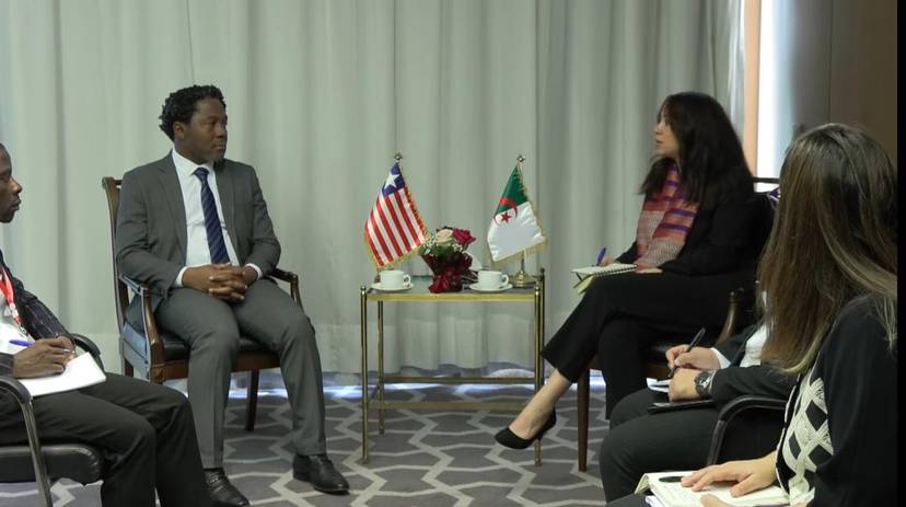 la secrétaire d’Etat chargée des affaires africaines reçoit le vice-ministre des Affaires étrangères du Liberia