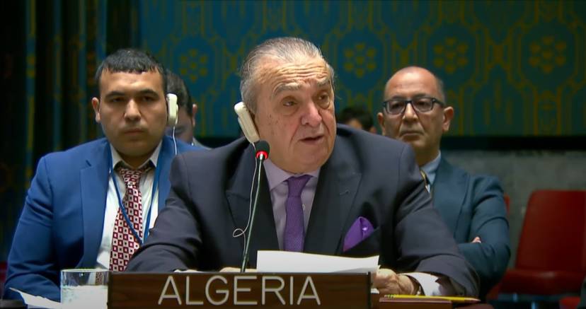 Bendjama: it's time for the Security Council to take “decisive action” to end Zionist aggression against Ghaza