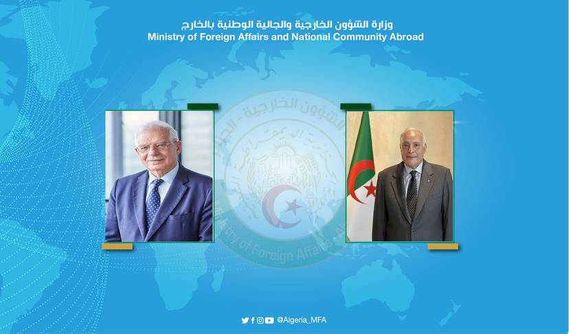 Attaf, Borrell examine developments of situation in Niger