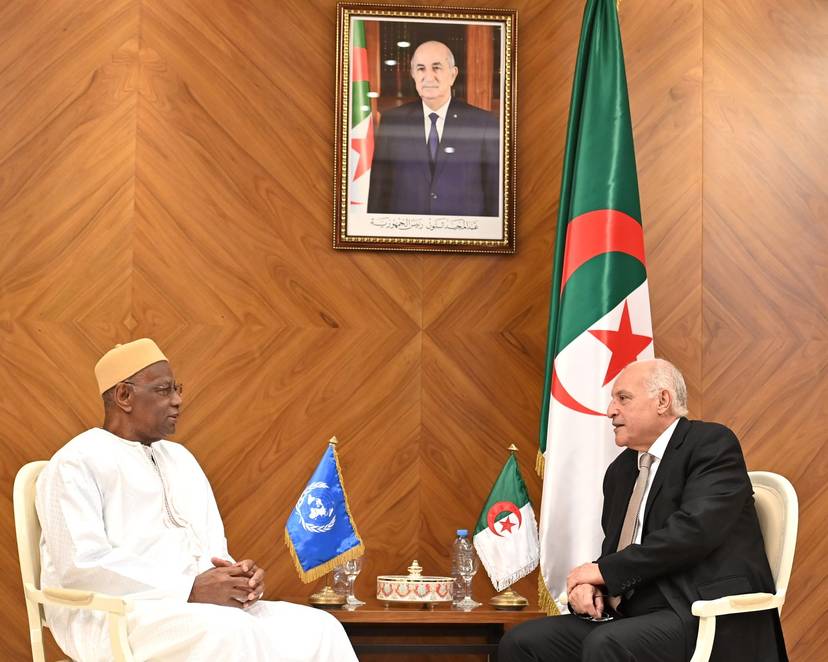 Minister ATTAF receives the Special Representative of the Secretary ...