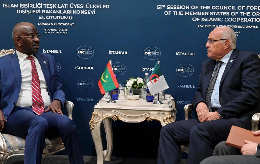 Mr Attaf holds bilateral talks with his Mauritanian counterpart