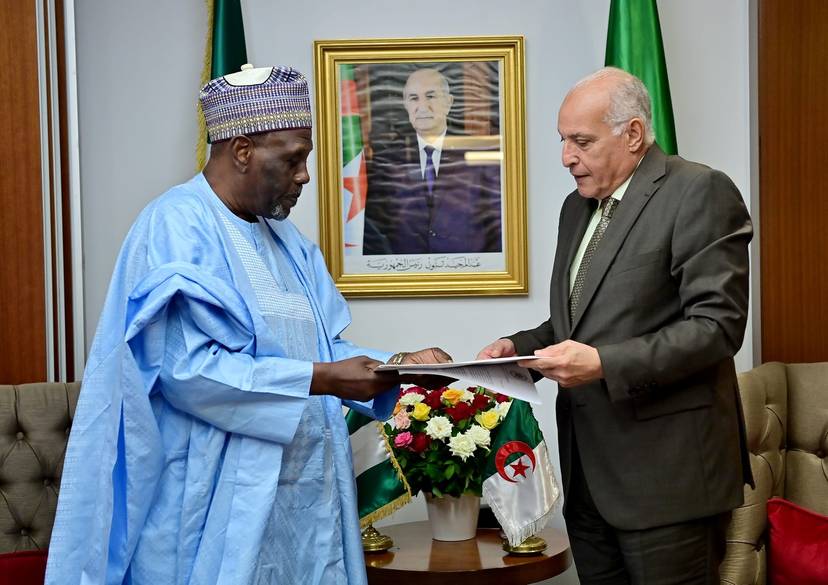 Attaf receives Special Envoy of President of the Federal Republic of Nigeria
