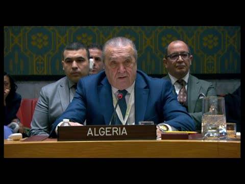 Security Council: Algeria calls for thorough investigations into sexual violence in occupied Palestine