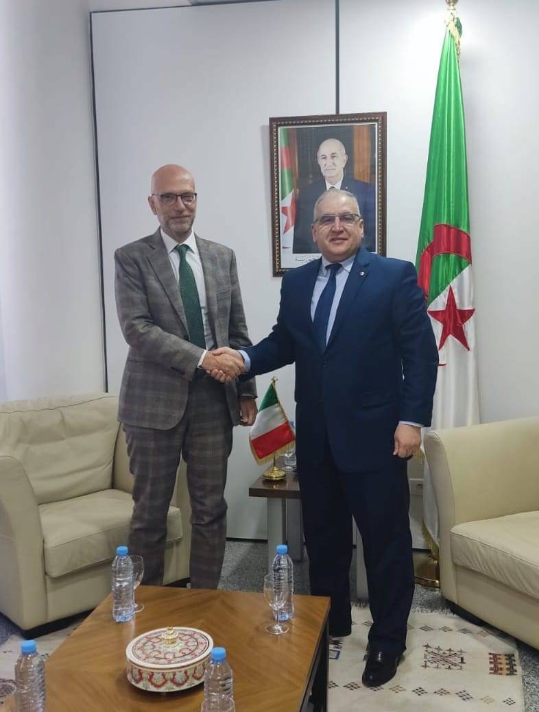 Le secrétaire général du ministère reçoit l'ambassadeur d'Italie