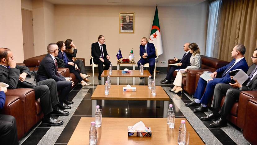 M. MAGRAMANE reçoit le secrétaire général adjoint de l'ONU