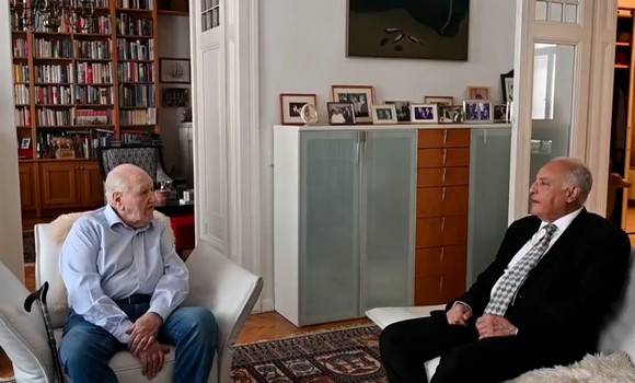 Mr Attaf visits friend of the Algerian Revolution Karl Blecha