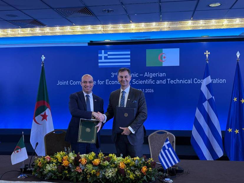 M. Chaib a coprésidé avec M. Haris Theoharis la troisième session de la commission mixte algéro-grec, tenue à Athènes le 20 janvier 2026