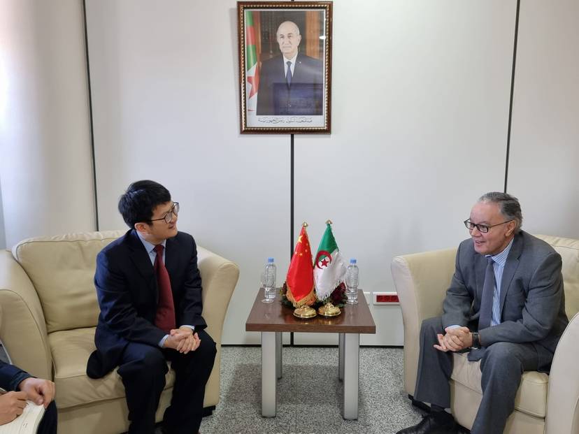 M. Belani reçoit l'Ambassadeur de la République Populaire de Chine à Alger