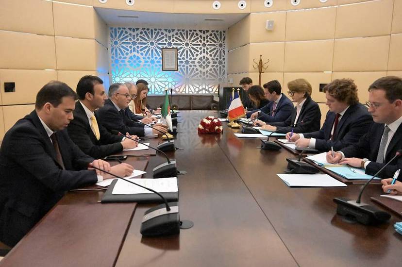 Mr. Belani holds talks with the Secretary General of the French MFA