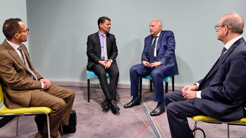 Mr Attaf holds bilateral talks with his Sahrawi counterpart in Brussels