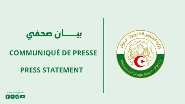 Statement by the Ministry of Foreign Affairs - 08/09/2026