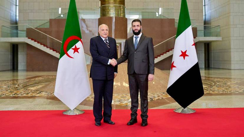 السيد عطاف يُستقبل من طرف رئيس الجمهورية العربية السورية
