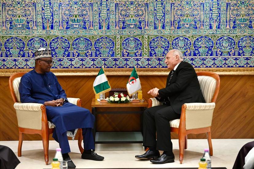 M. Attaf a reçu le président de la Chambre des représentants de la République fédérale du Nigeria