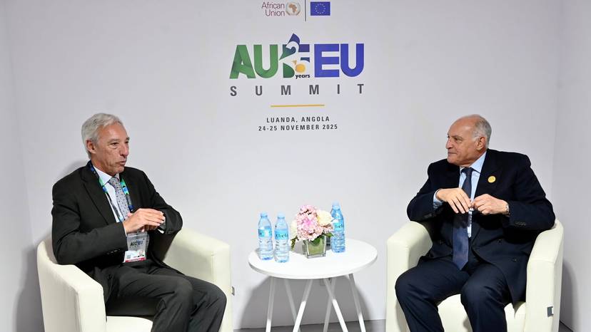 M. Attaf a eu des entretiens avec l’envoyé de l’UE au Sahel