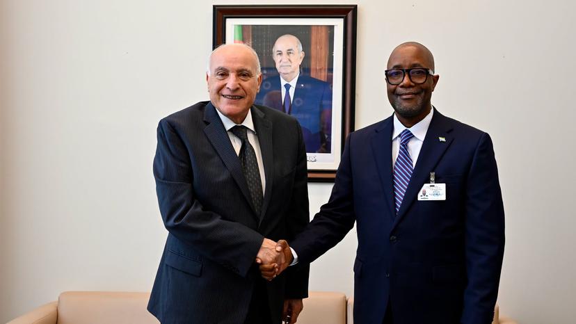 Mr. Attaf holds talks with Sierra Leonean counterpart