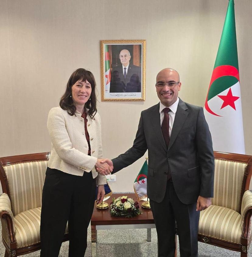 Mr. Chaib receives the Australian Foreign Ministry’s Ambassador and Special Envoy for Counter-Terrorism.