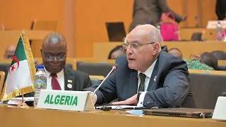 Discours du ministre d’Etat, ministre des Affaires étrangères, de la Communauté nationale à l’étranger et des Affaires africaines, M. Ahmed Attaf, sur le rapport du G20