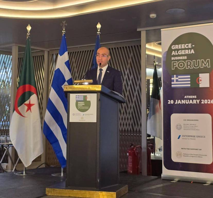 M. Chaib copréside, avec le vice-ministre grec des Affaires étrangères, M. Harry Theoharis, les travaux du Forum économique algéro-grec.